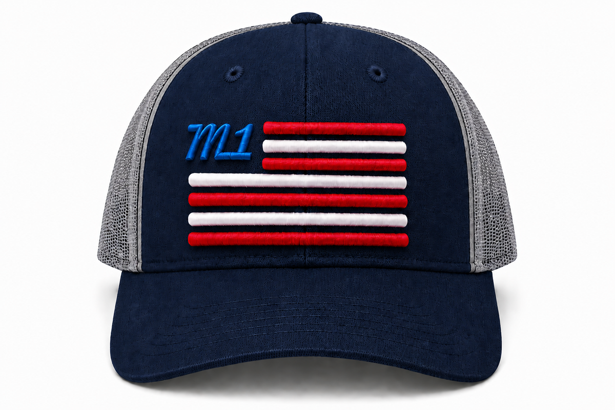 M1 Concourse American Flag Hat