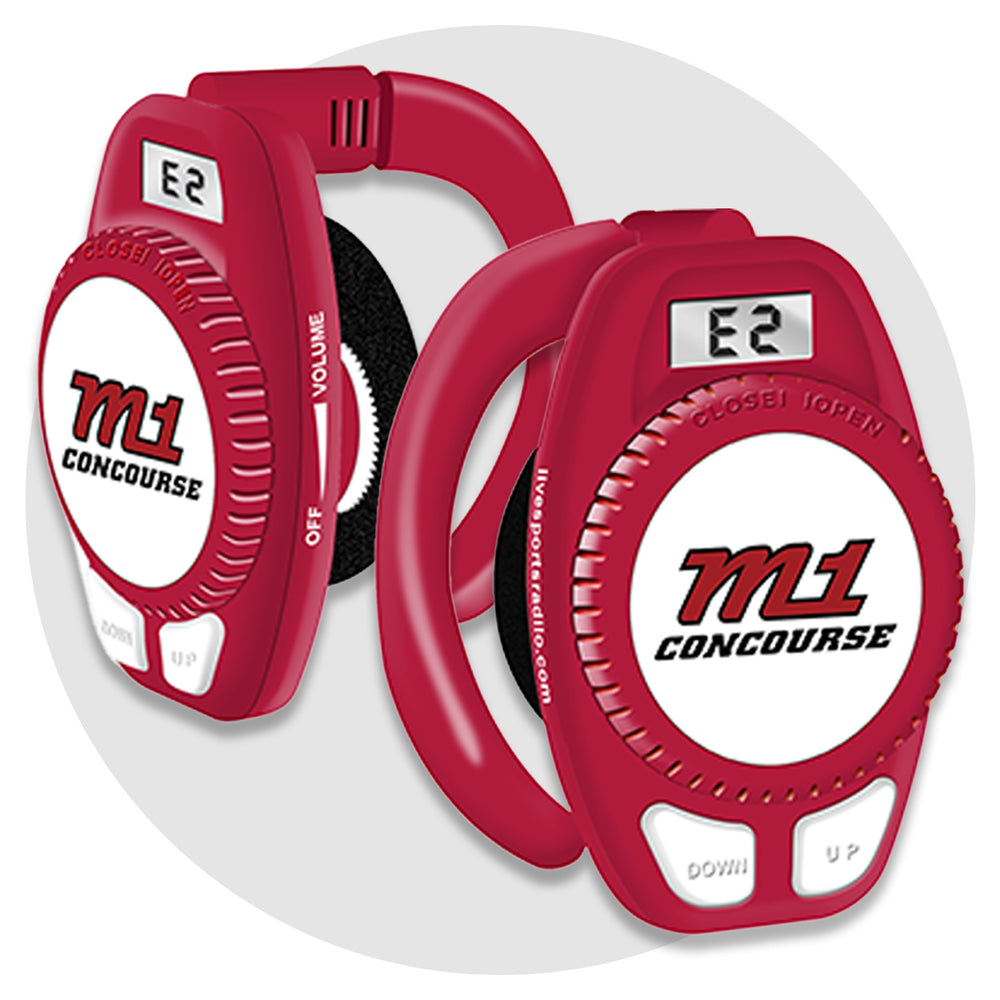 M1 Concourse DualTune FM Radio Earpiece