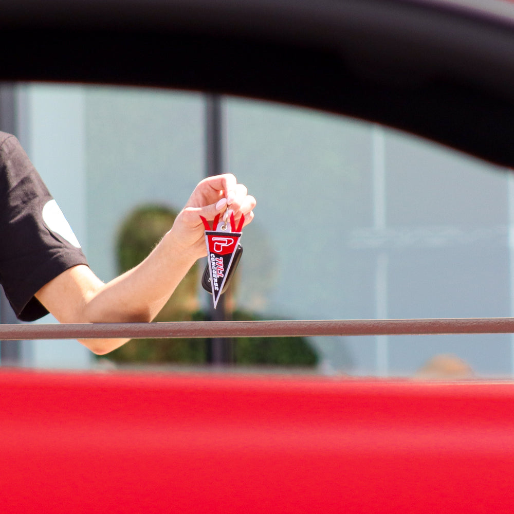M1 Concourse Felt Pennant Style Key Chains