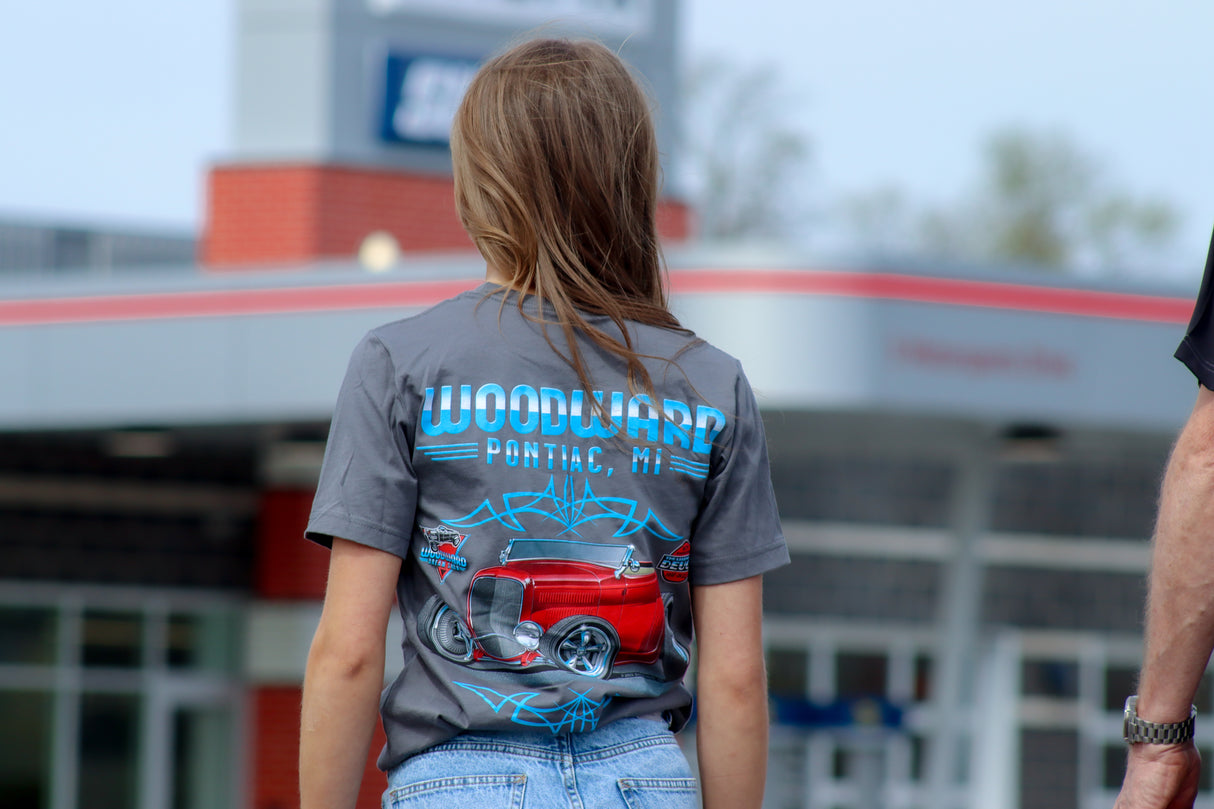 WOODWARD T shirt ASPHALT