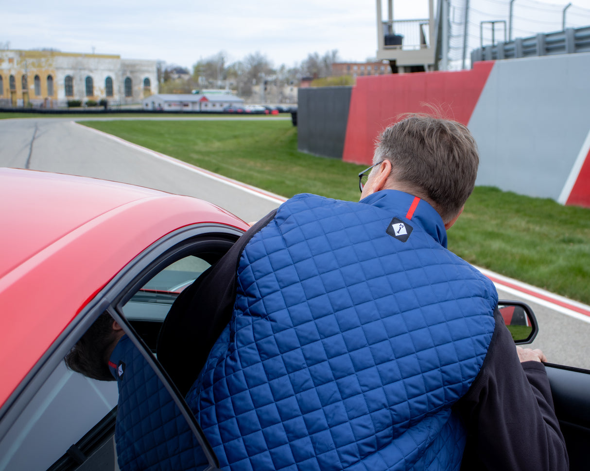 Finn Ryan M1 Navy Quilted Vest