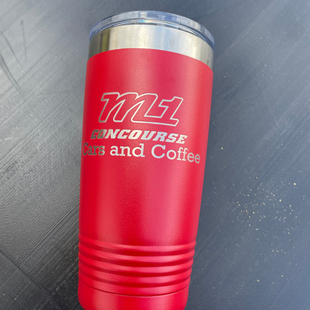 Cars & Coffee Stainless Steel Tumbler