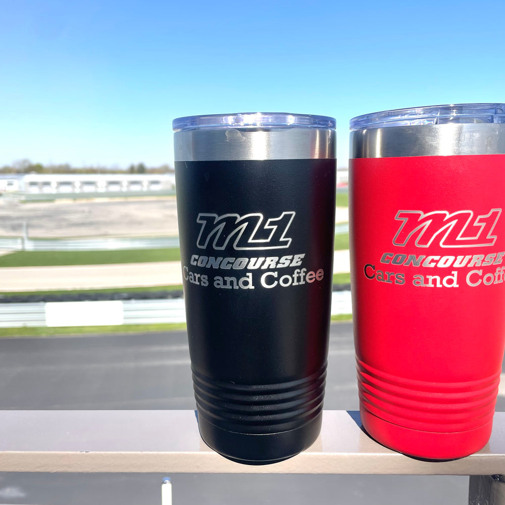 Cars & Coffee Stainless Steel Tumbler