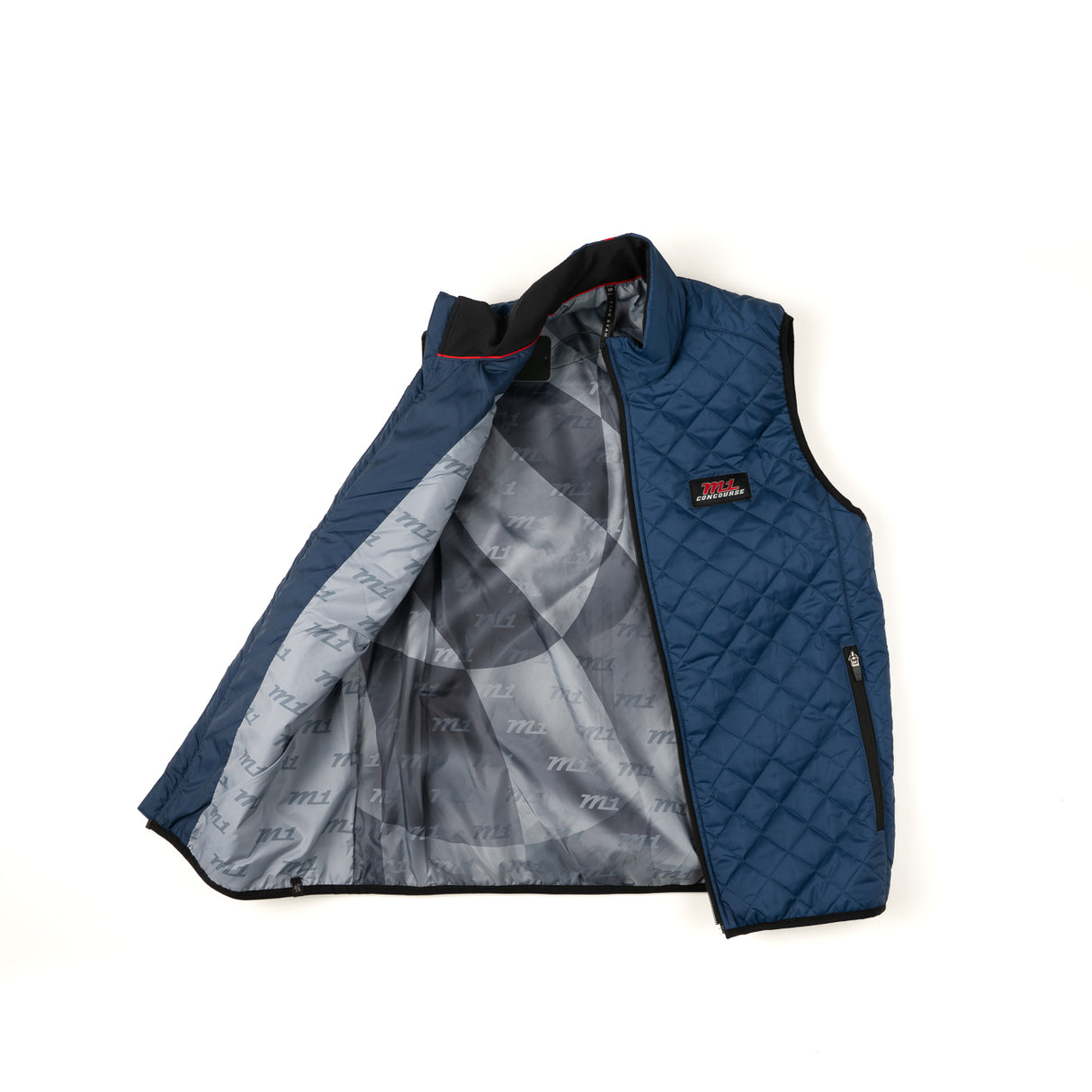 Finn Ryan M1 Navy Quilted Vest