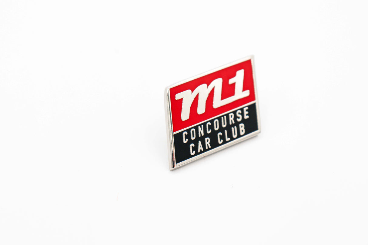 Legacy M1CCC Lapel Pin – Vintage Club Edition with Silver Finish