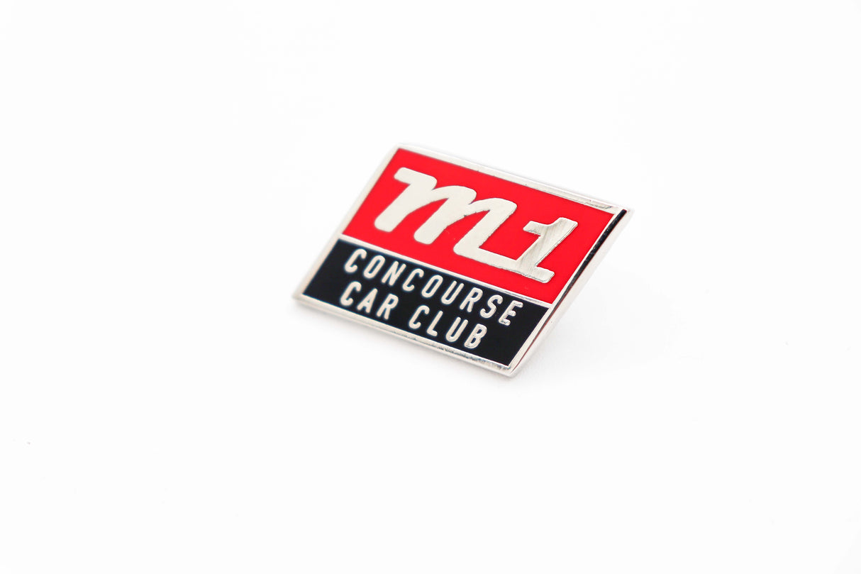 Legacy M1CCC Lapel Pin – Vintage Club Edition with Silver Finish