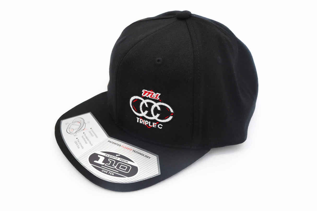 M1CCC Black Snapback Hat – FLEXFIT® Tech, Full-Throttle Style