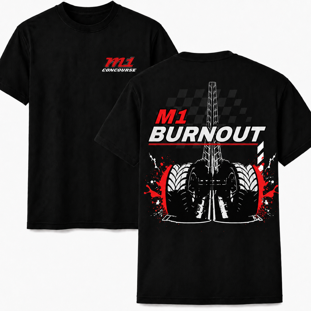 M1 Burnout: Tire Smoke