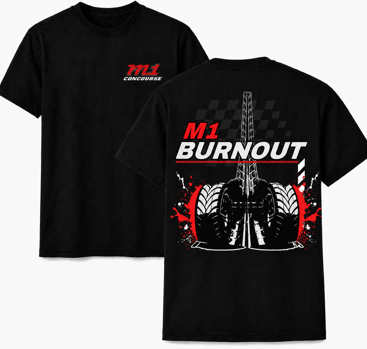 M1 Burnout: Tire Smoke