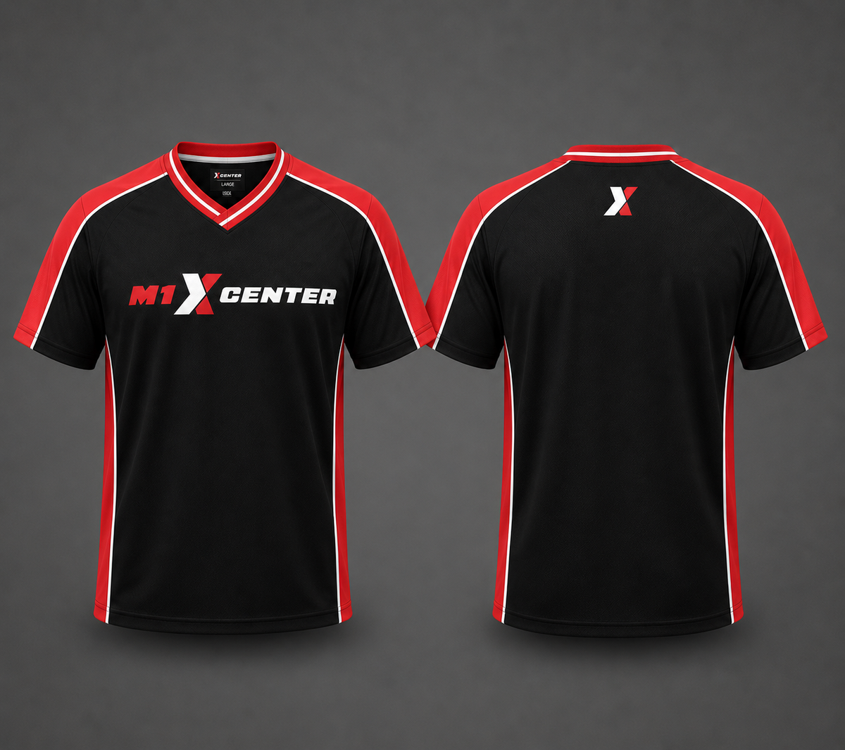 M1 X Center V-Neck Racing Jersey