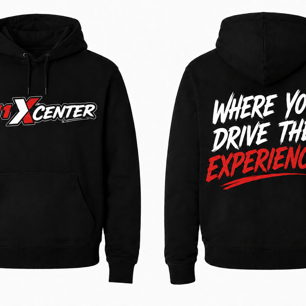 M1 X Center "Where You Drive The Experience" Hoodie