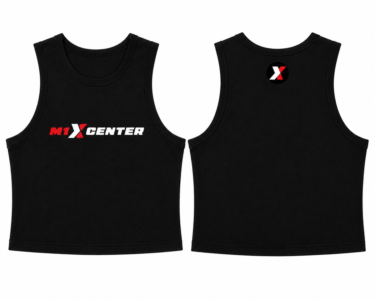 M1 X Center Women's Black Tank