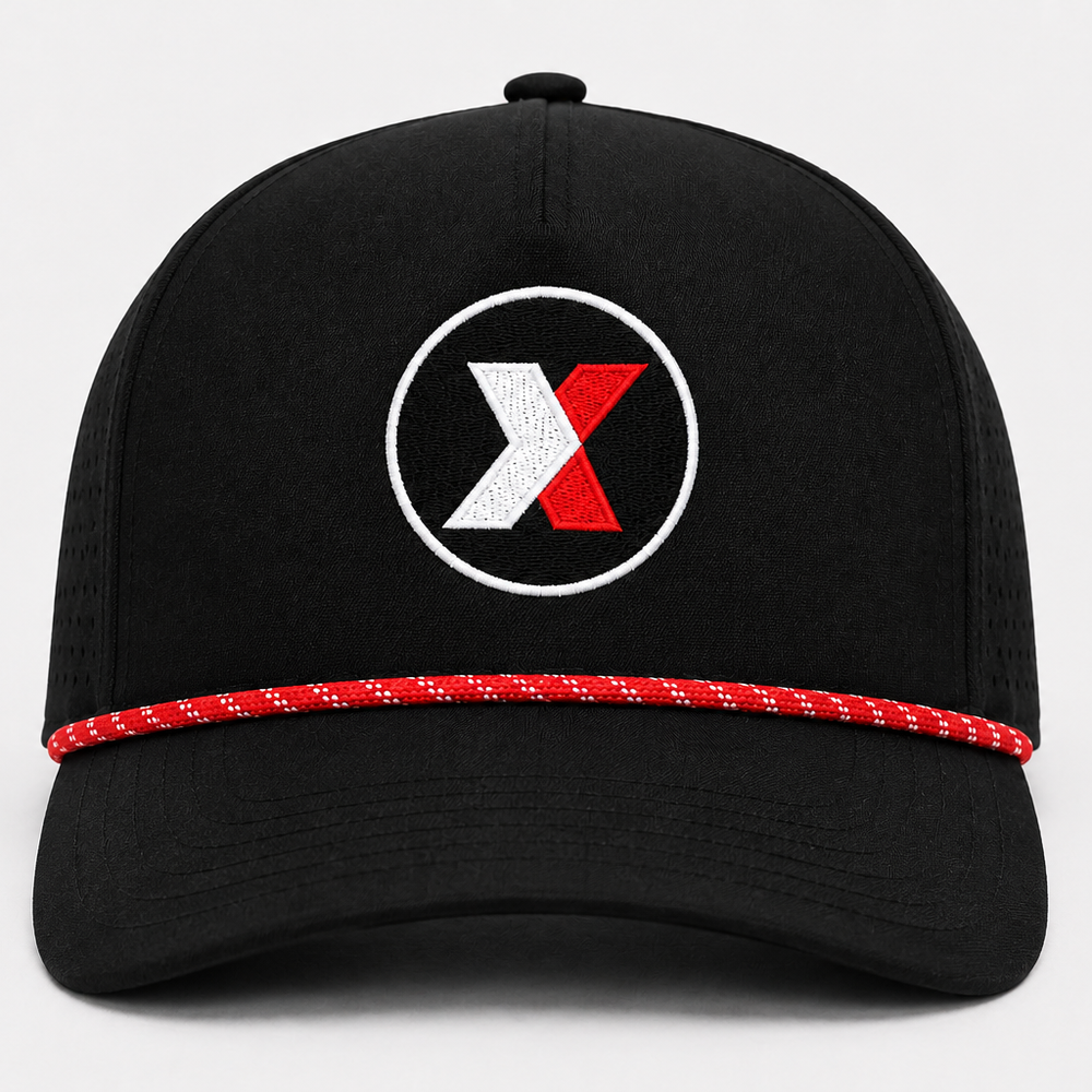 M1 X Center Structured Hat - Red Rope