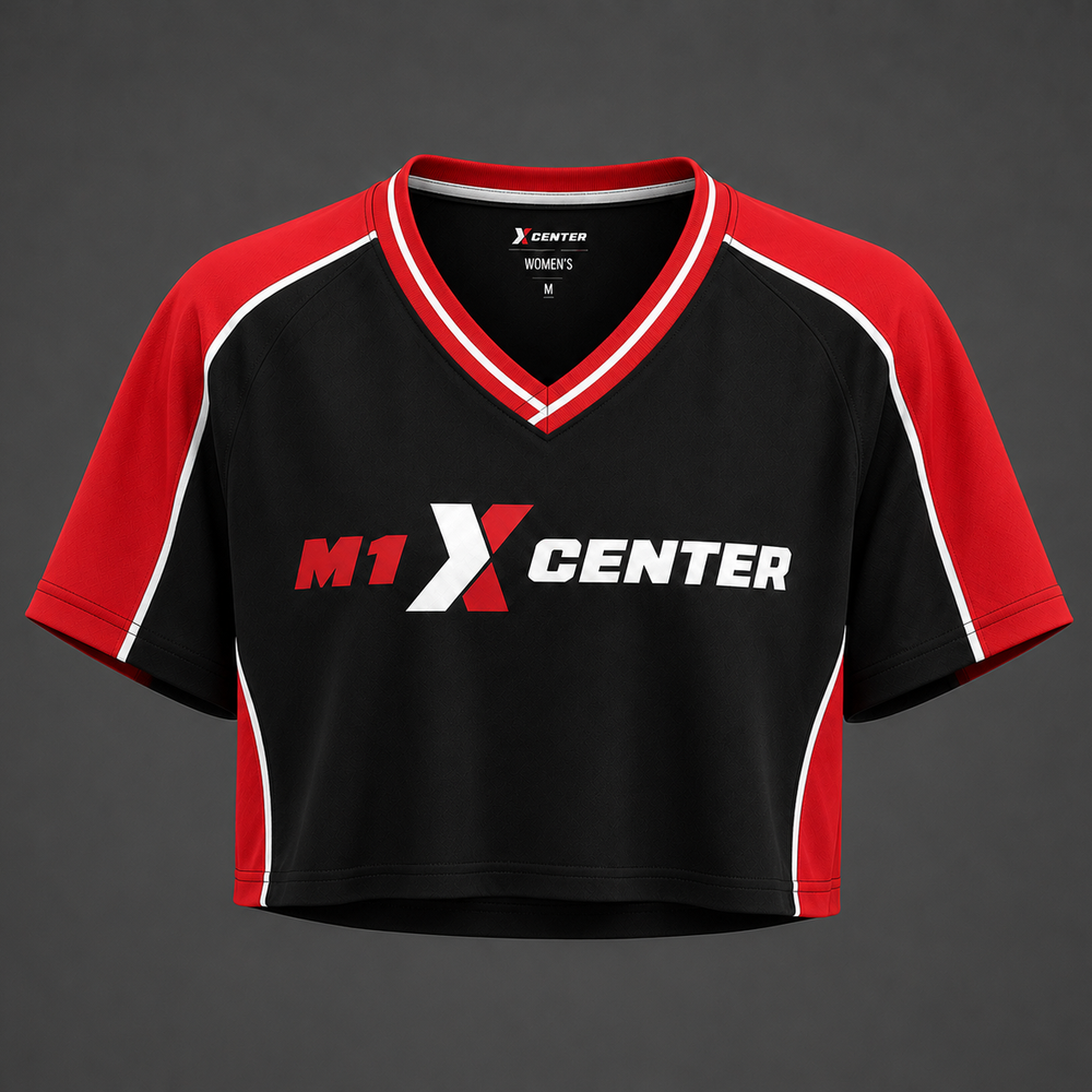 M1 X Center Women's Crop Top Jersey