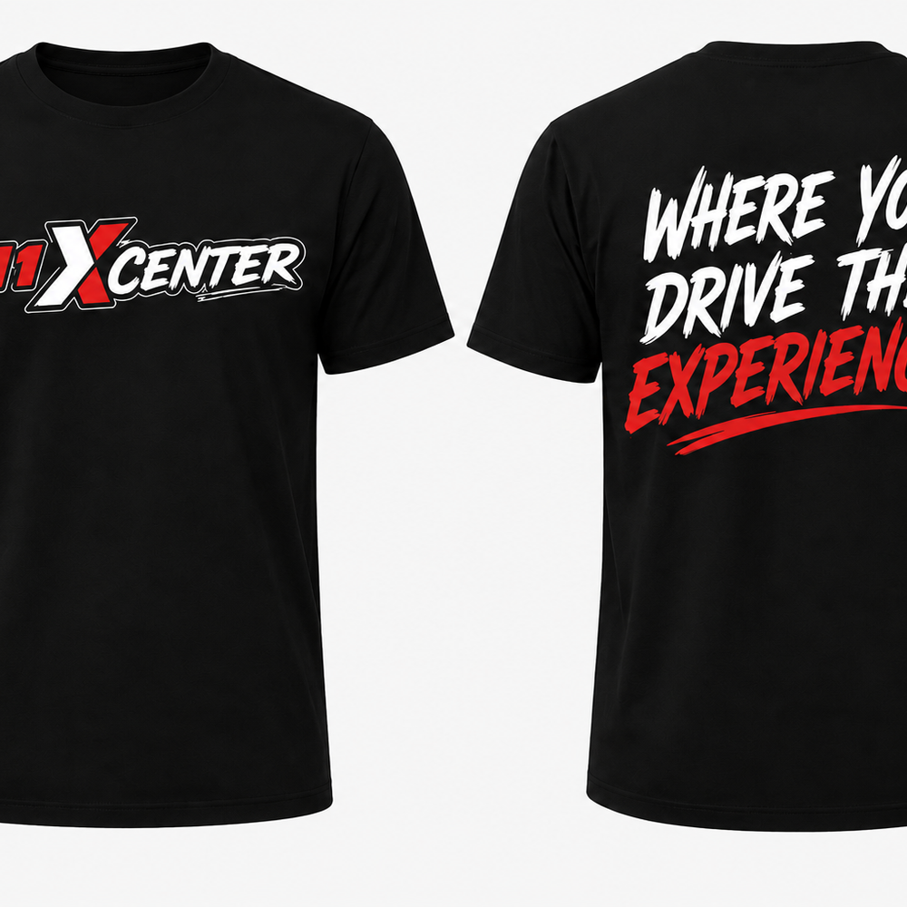 M1 X Center "Where You Drive The Experience" Tee