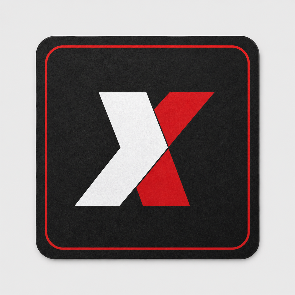 M1 X Center Square Coaster