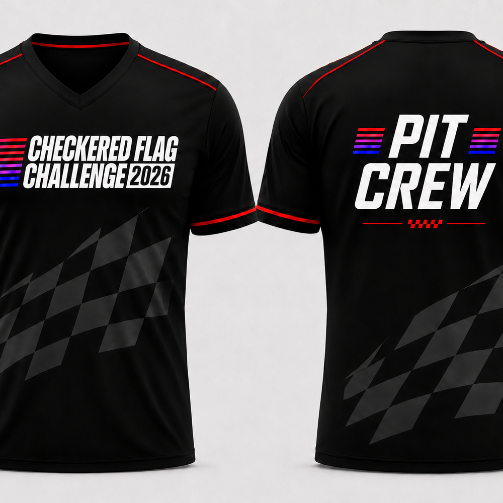 Checkered Flag Challenge Tees