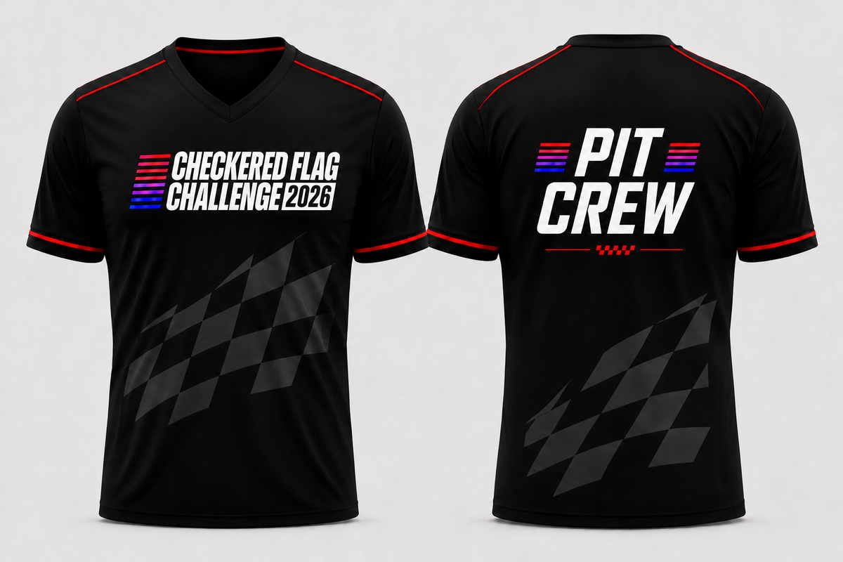 Checkered Flag Challenge Tees