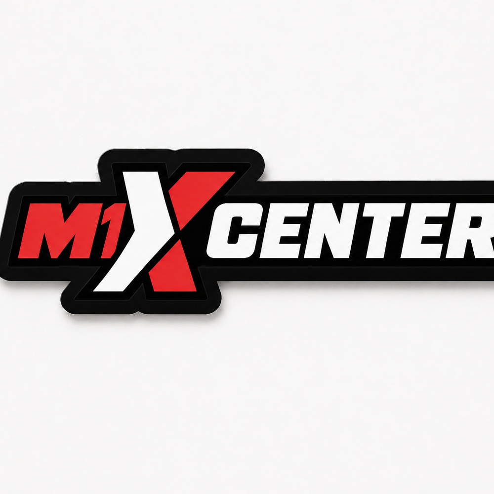 M1 X Center Logo Sticker