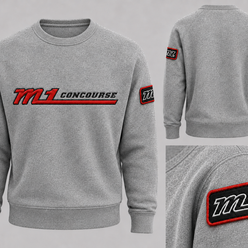 M1 Concourse Heritage Crewneck Grey