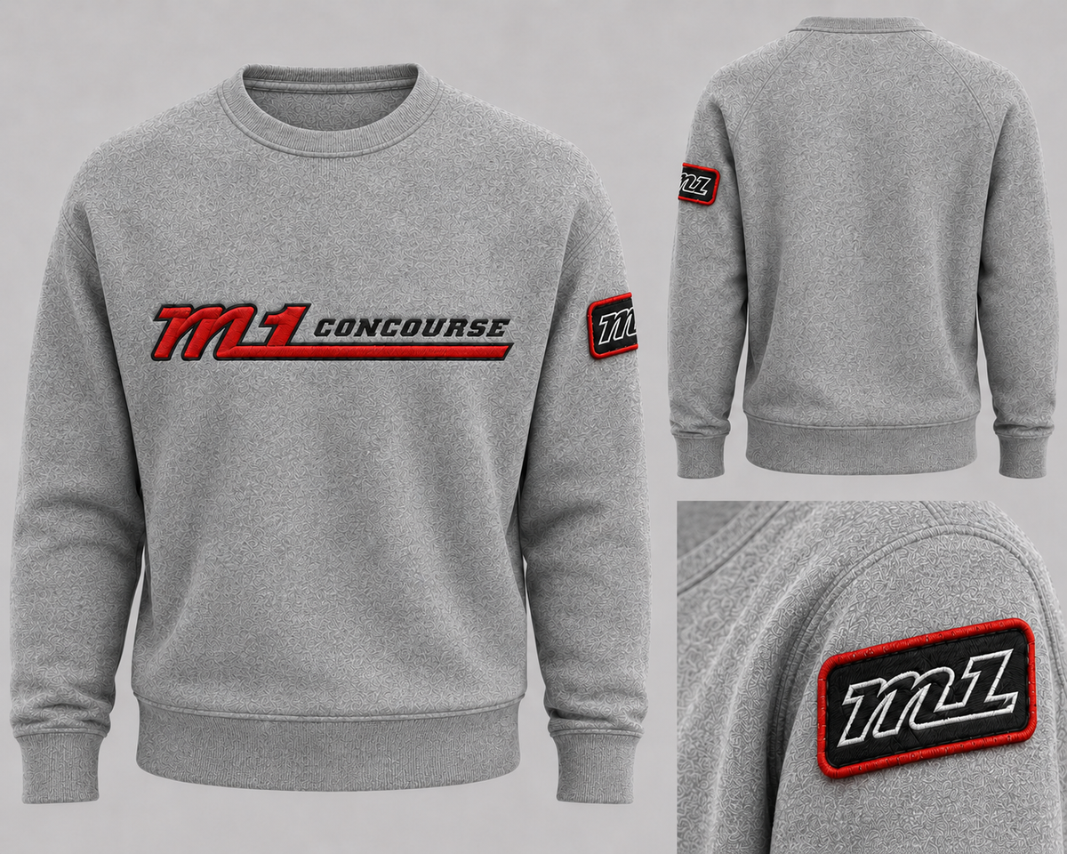 M1 Concourse Heritage Crewneck Grey