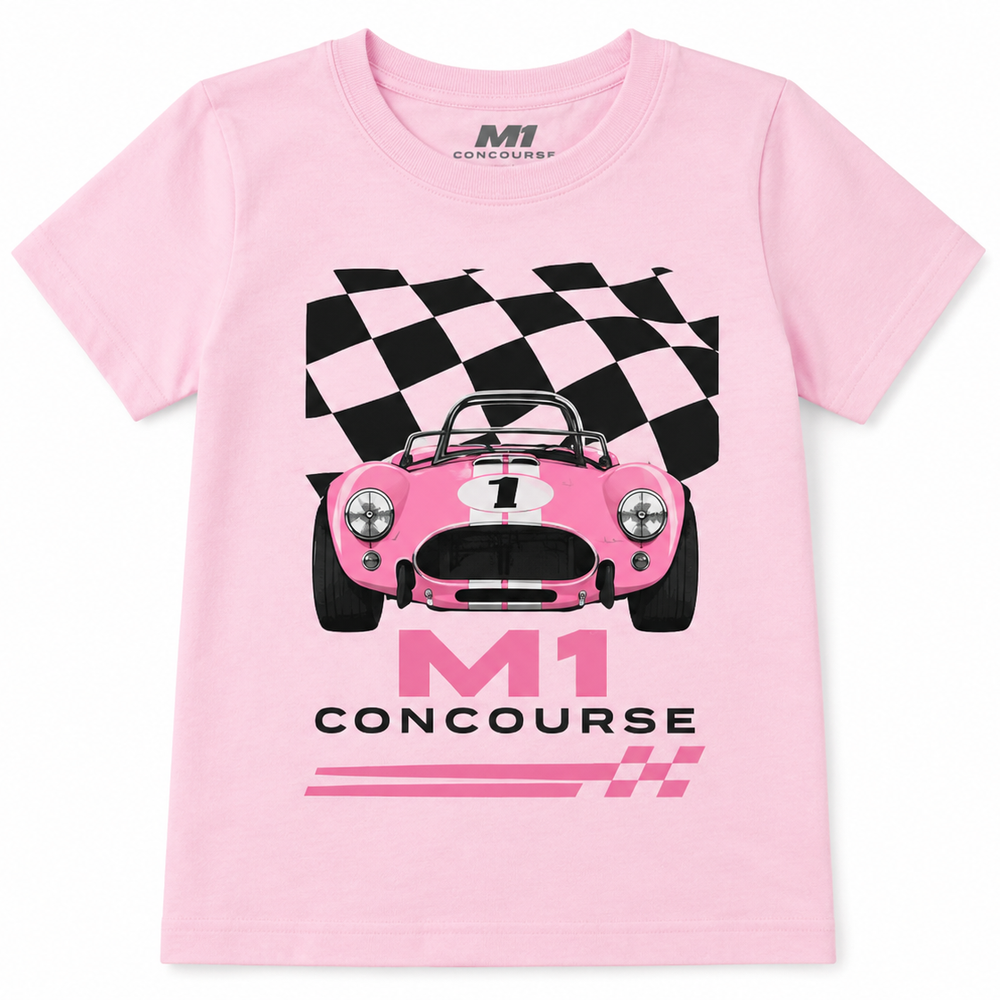 Youth Pink Racing Shirt