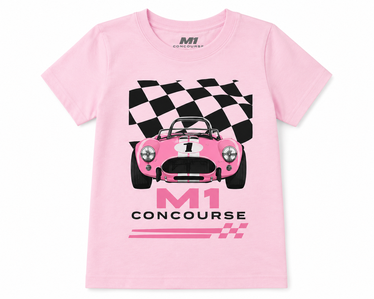 Youth Pink Racing Shirt