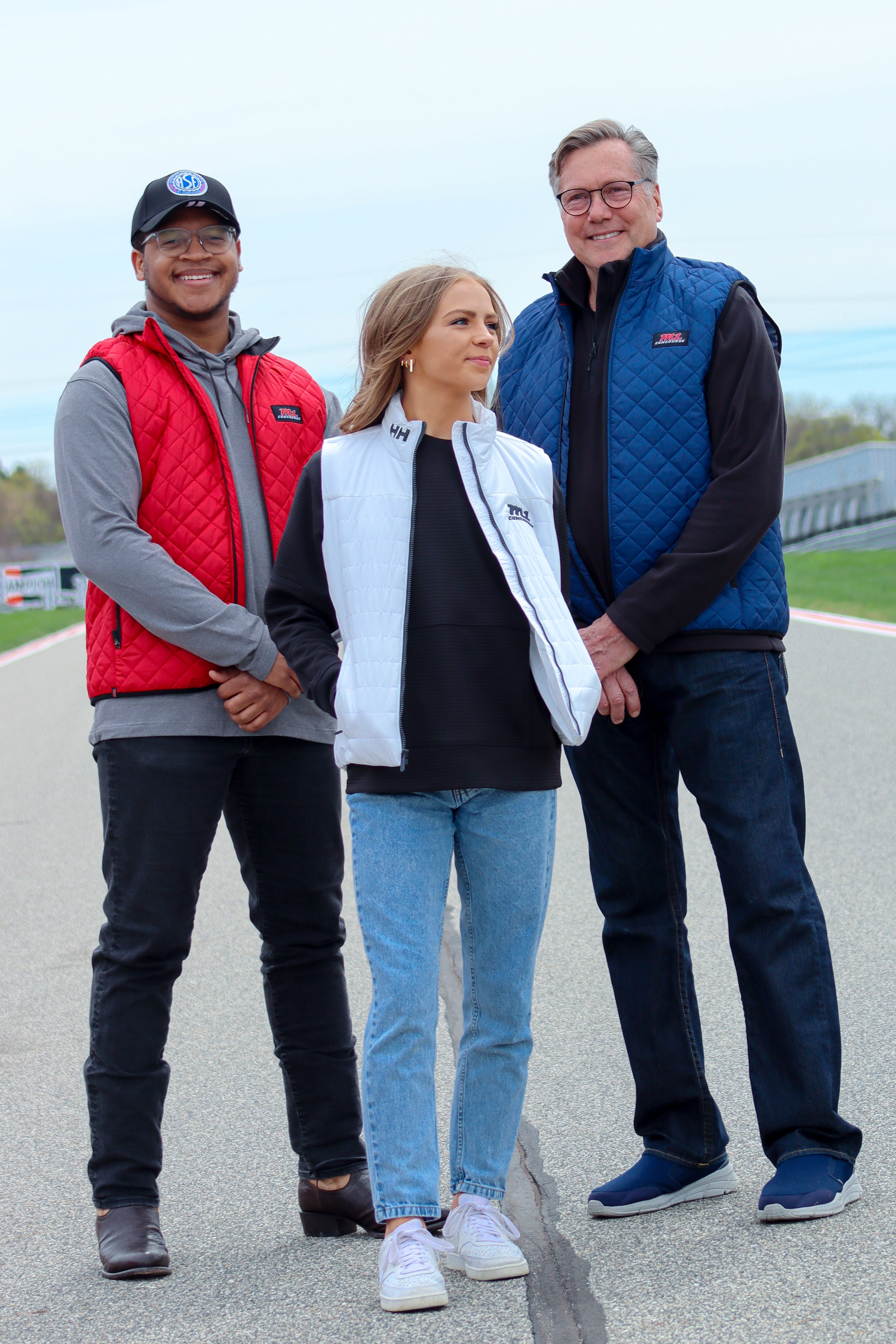 Finn Ryan M1 Red Quilted Vest – Bold Racing Style and Function
