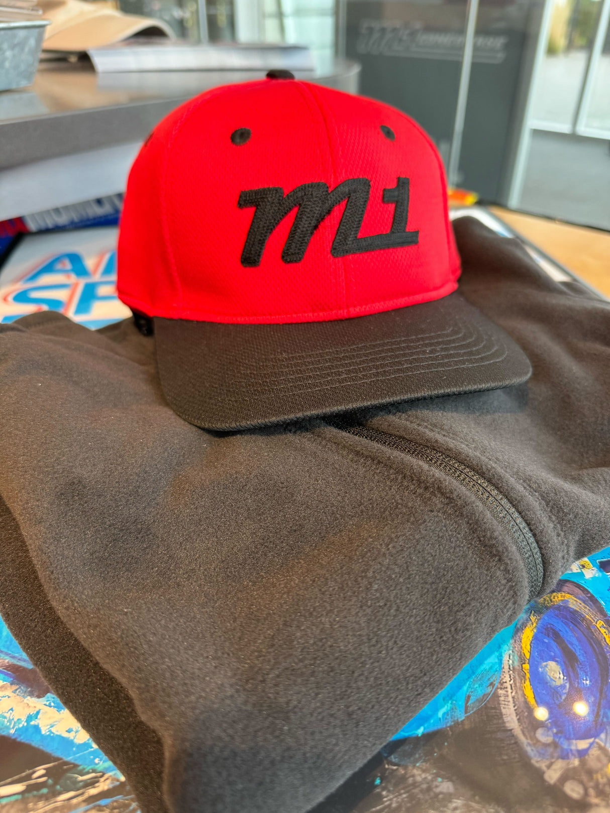 M1 Concourse Red Rally Youth Hat