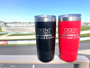 Cars & Coffee Stainless Steel Tumbler