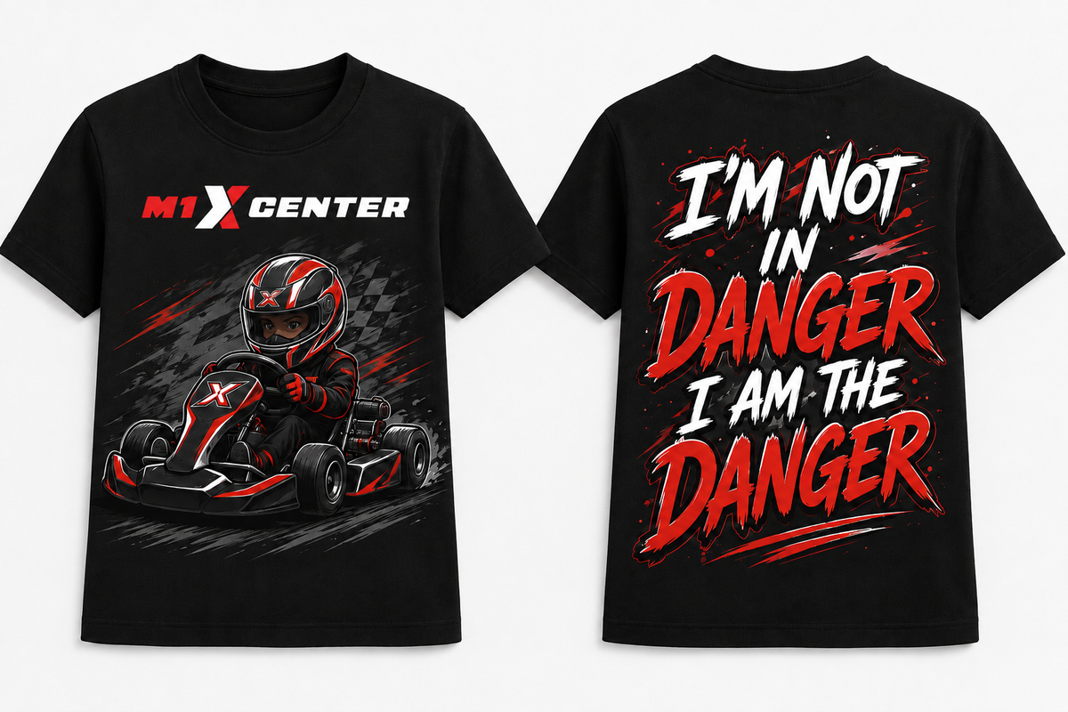 M1 X Center Youth Tee "I Am The Danger"