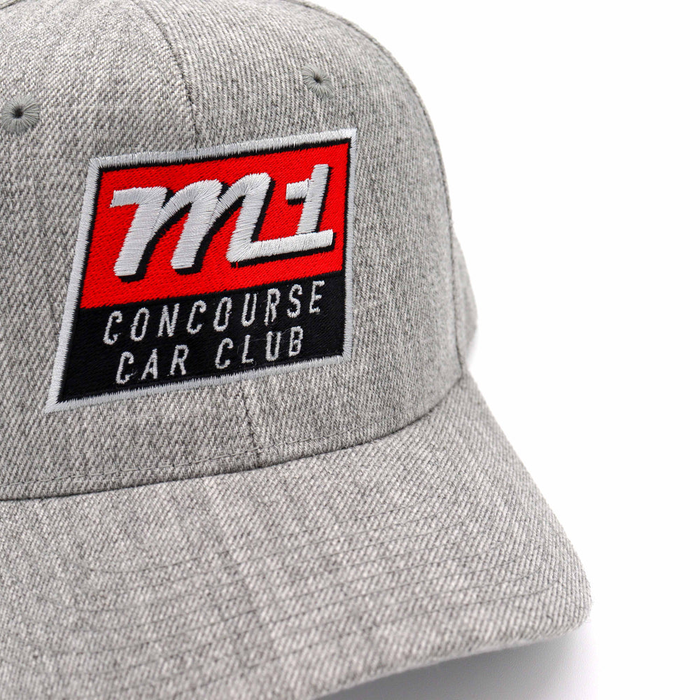 Legacy M1CCC Hat – Heather Grey Collectible with Original Logo