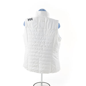 Helly Hansen Women's Crew Insulator Vest - White with Black M1 Logo
