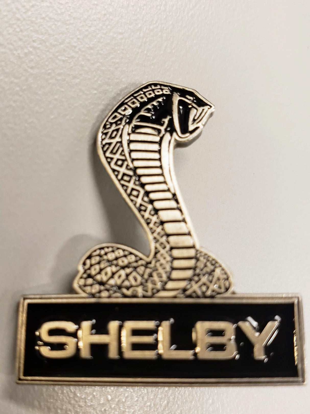 Shelby Lapel Pin with Cobra