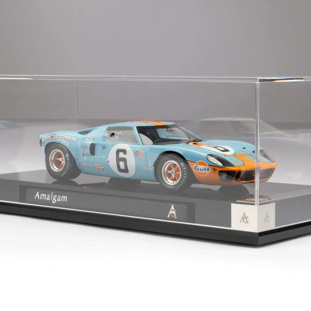Amalgam Ford GT40 - 1969 Le Mans Winner 1:18 Scale Model