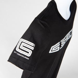 Shelby T shirt with ASF logo on sleeve