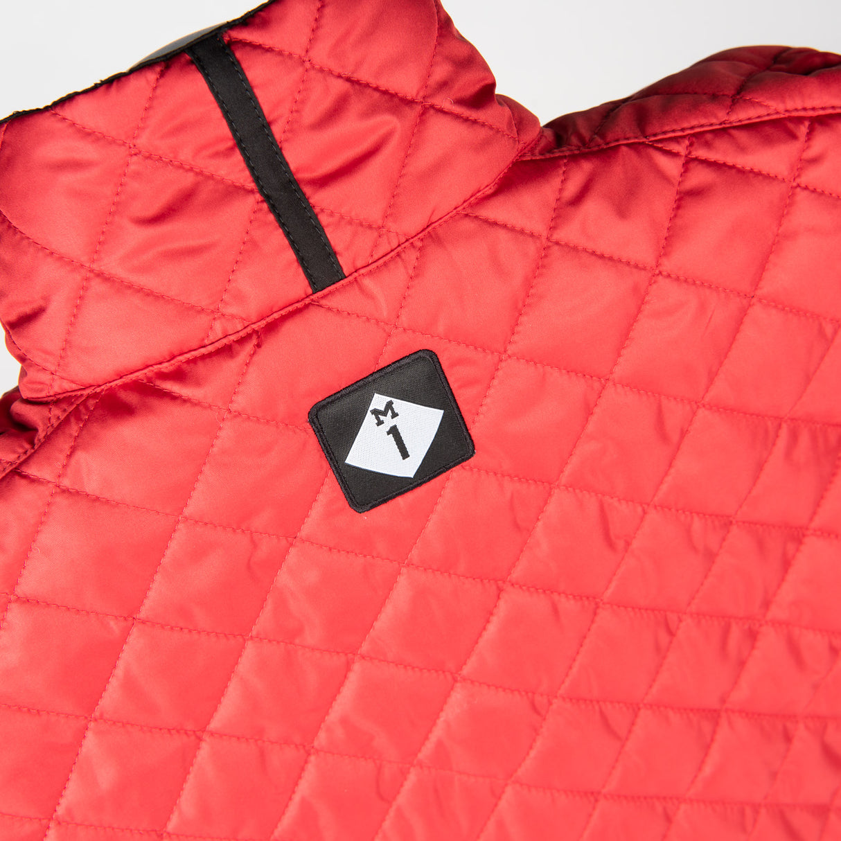 M1 Red Quilted Vest by Finn Ryan