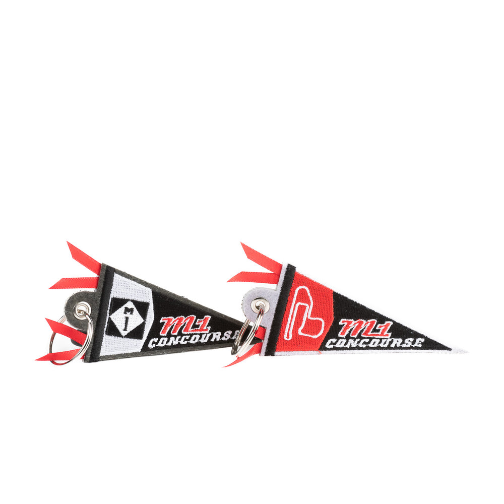 M1 Concourse Felt Pennant Style Key Chains