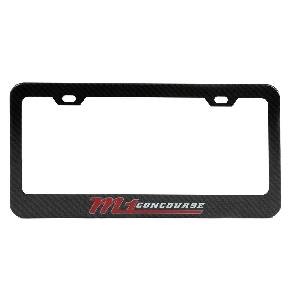 M1 Concourse License Plate Frame - Black