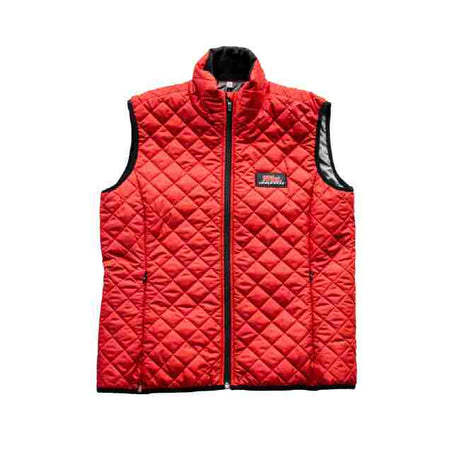 M1 Red Quilted Vest by Finn Ryan