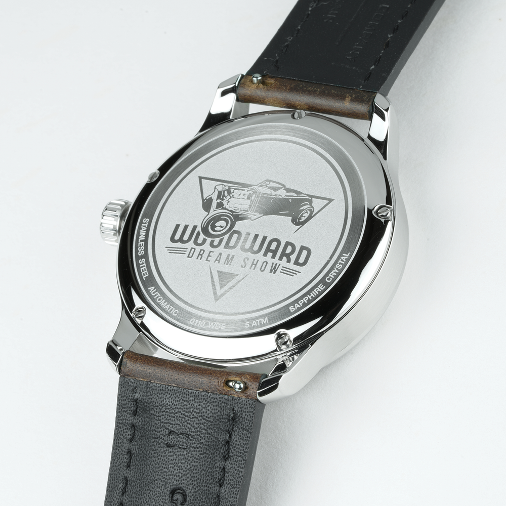 Timepiece - WDS Watch Copper Face with Brown Leather Strap (Style #1)