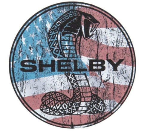 Shelby Snake Flag Magnet