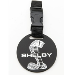 Shelby Cobra Soft Black Luggage Tag